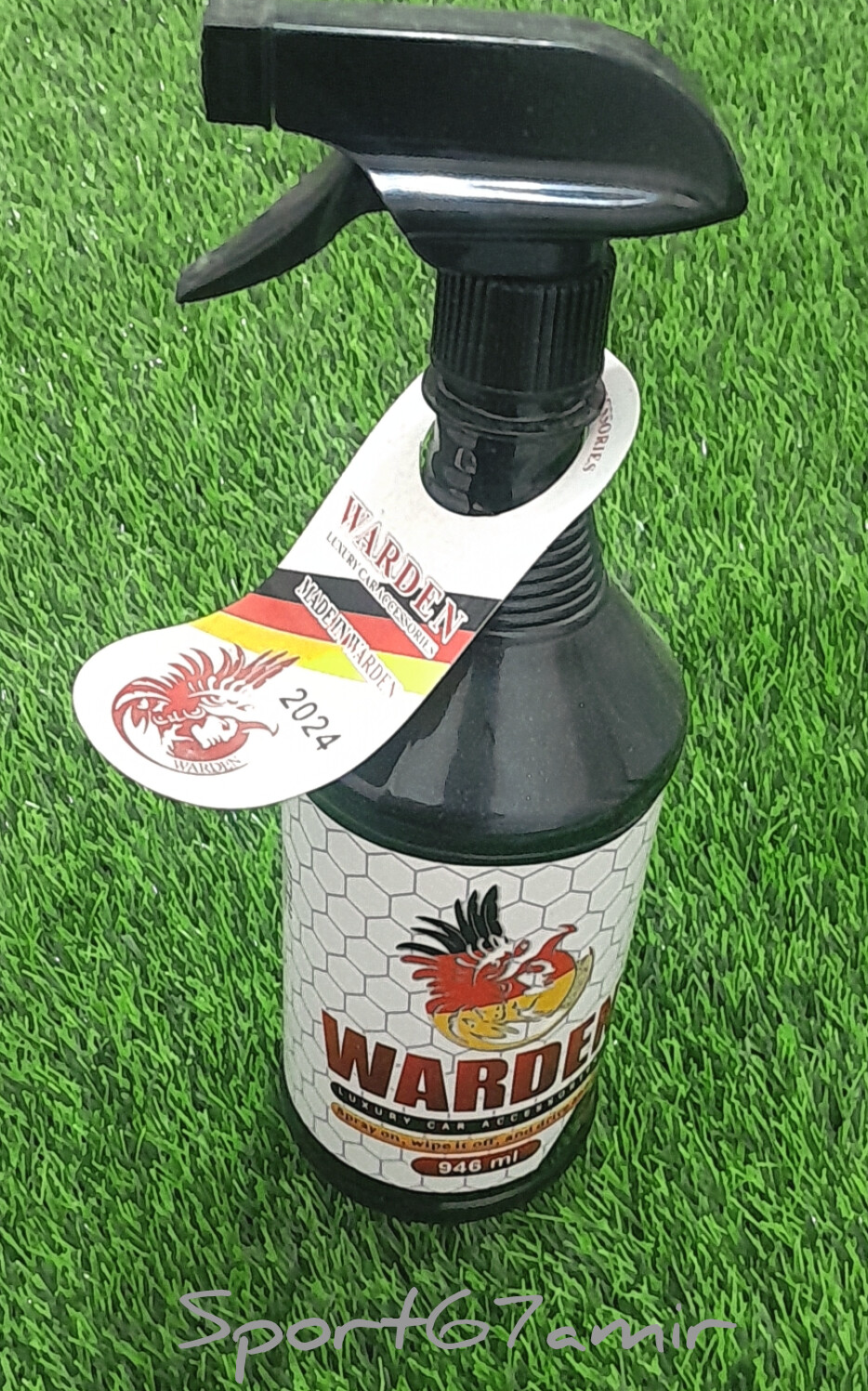 واکس لاستیک اسپری واردن (WARDEN) – حجم ۹۴۶ میلی‌لیتر
