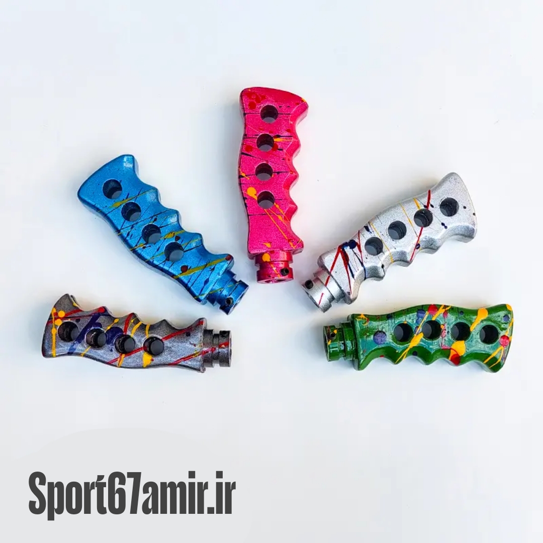 سر دنده اسپرت طرح دسته چاقویی فانتزی (مدل رنگی پاششی)