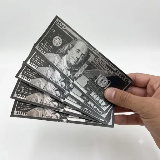 استیکر 100 دلاری